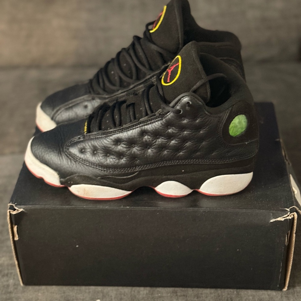 AIR JORDAN 13 RETRO BLACK RED